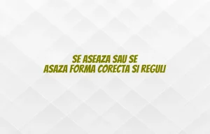 Se aseaza sau se asaza forma corecta si reguli