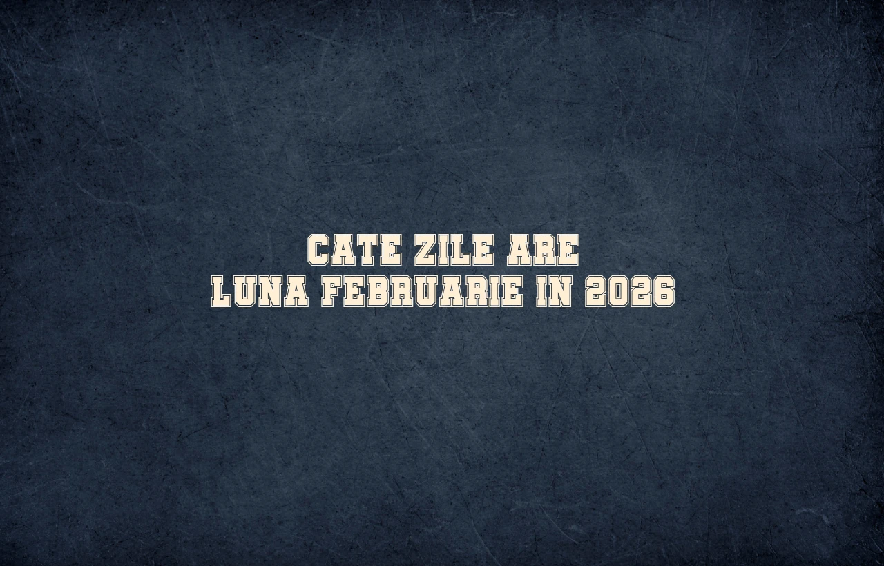 cate zile are luna februarie 2026