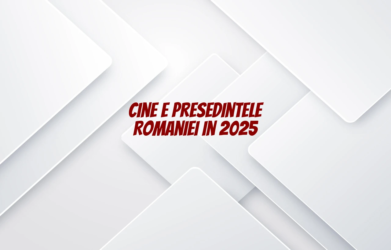cine e presedintele romaniei 2025